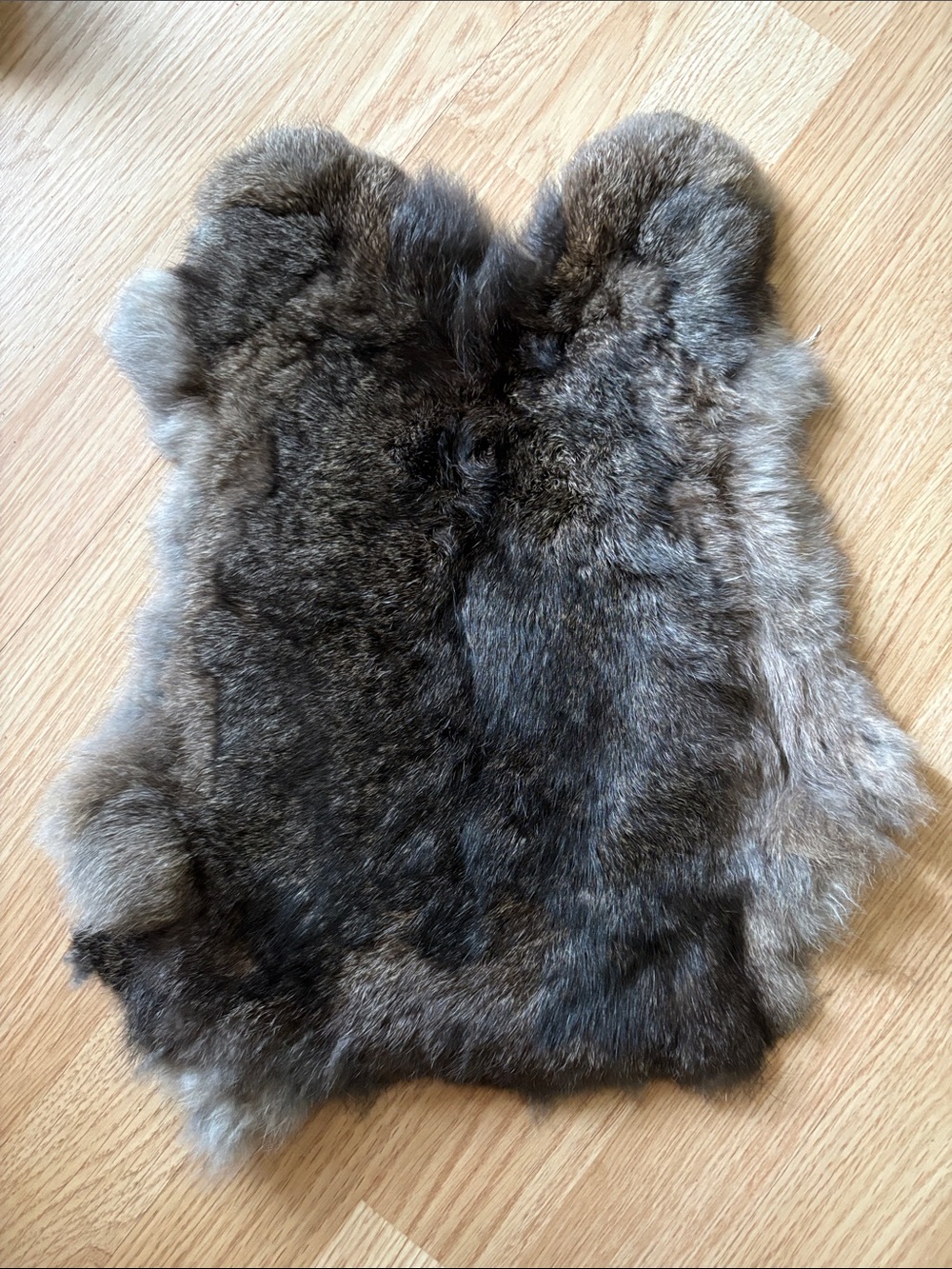 B0217 rabbit pelt craft decor